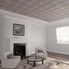 Ekena Millwork 23 38W x 23 38H x 14T Small Lilley Decorative Fretwork Wood Ceiling Panels, Alder CELW23X23X0250LEYAL